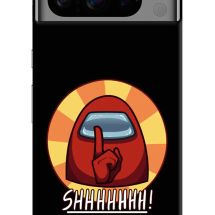 Among Us Shhh! Google Pixel 8 Pro Hard Case Back Cover by Casekaro