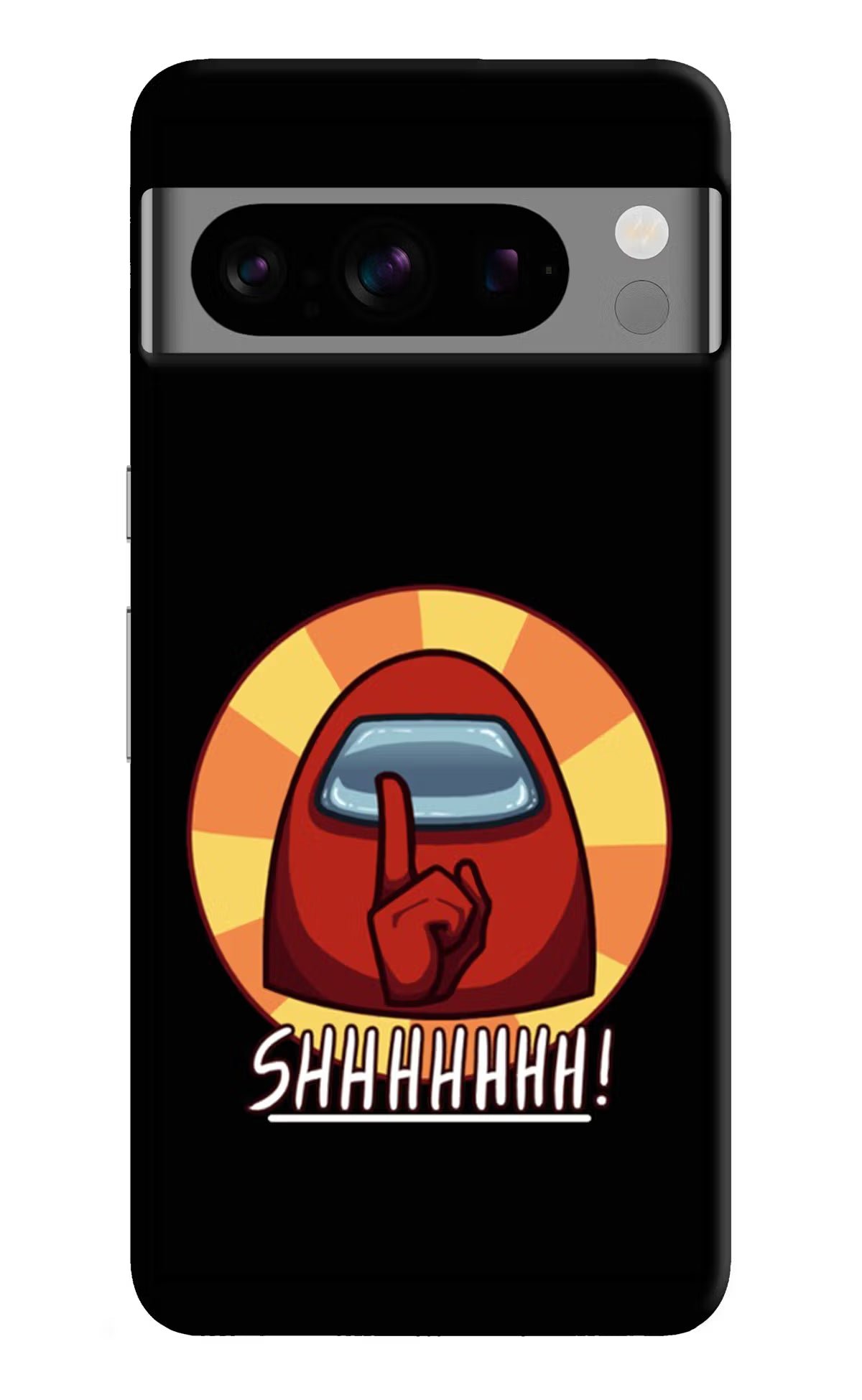 Among Us Shhh! Google Pixel 8 Pro Hard Case Back Cover by Casekaro