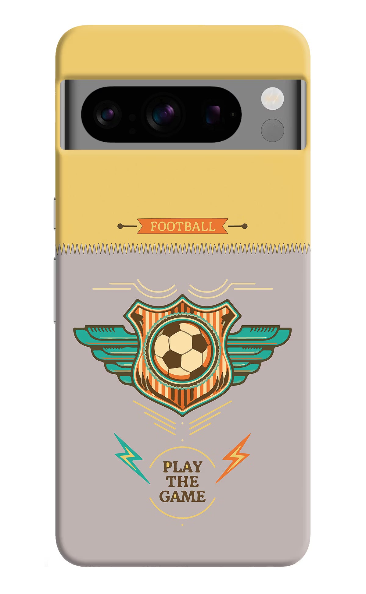 Football Google Pixel 8 Pro Hard Case Back Cover by Casekaro