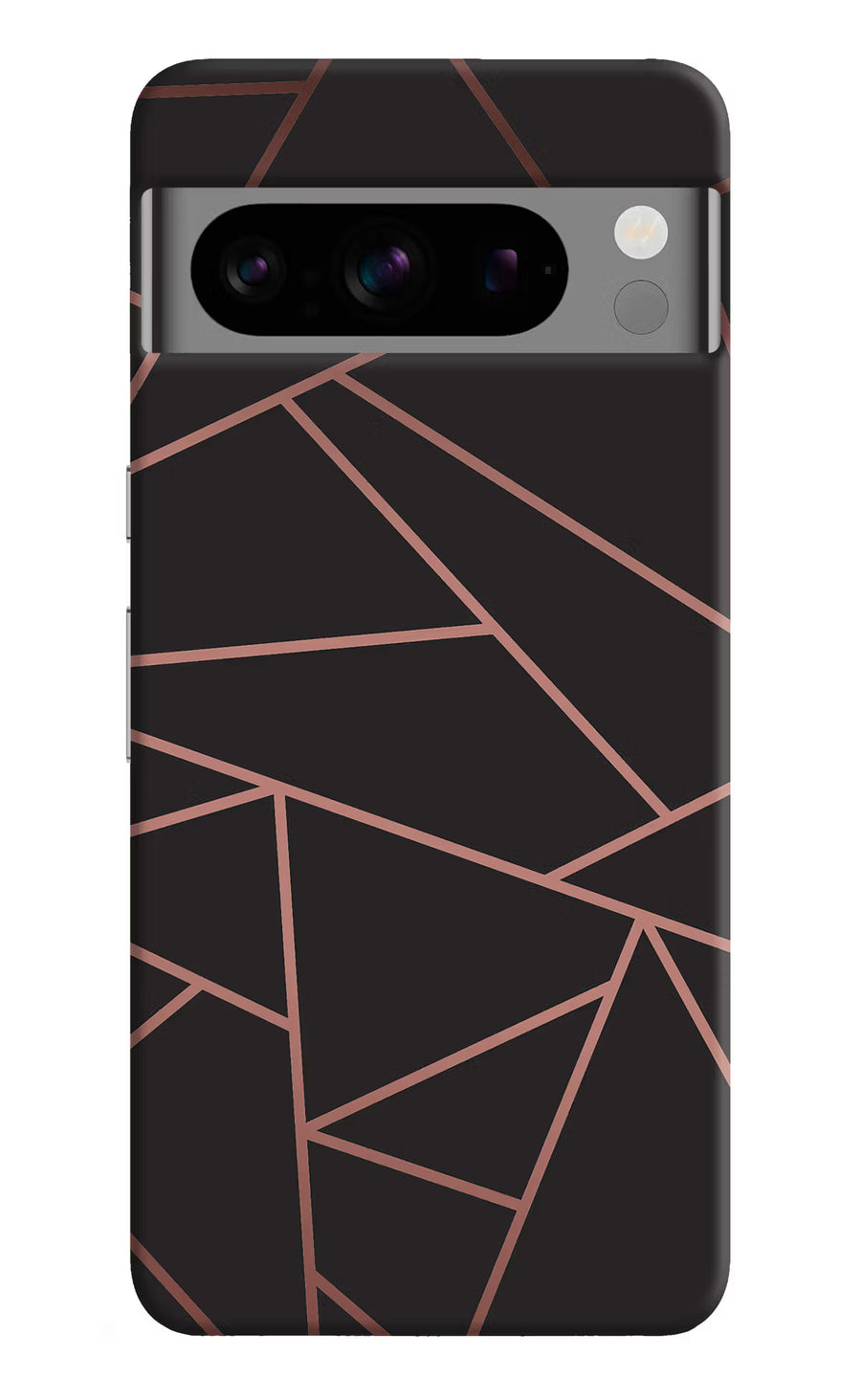 Geometric Pattern Google Pixel 8 Pro Back Cover, Hard case
