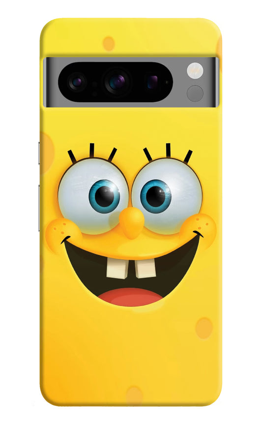 Sponge 1 Google Pixel 8 Pro Hard Case Back Cover by Casekaro