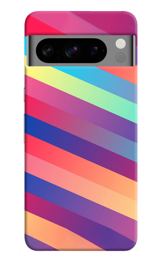 Stripes color Google Pixel 8 Pro Back Cover