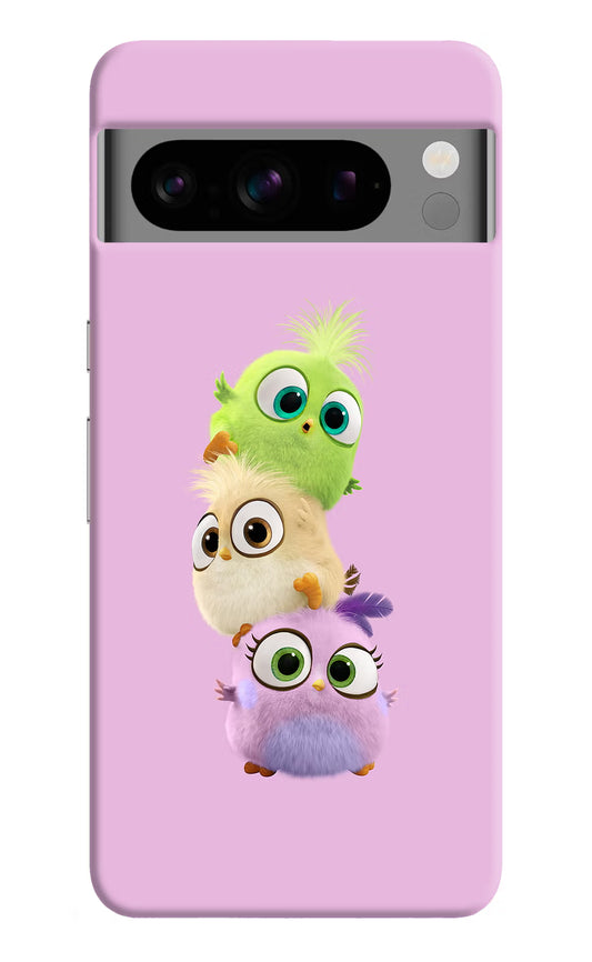 Cute Little Birds Google Pixel 8 Pro Hard Case Back Cover by Casekaro