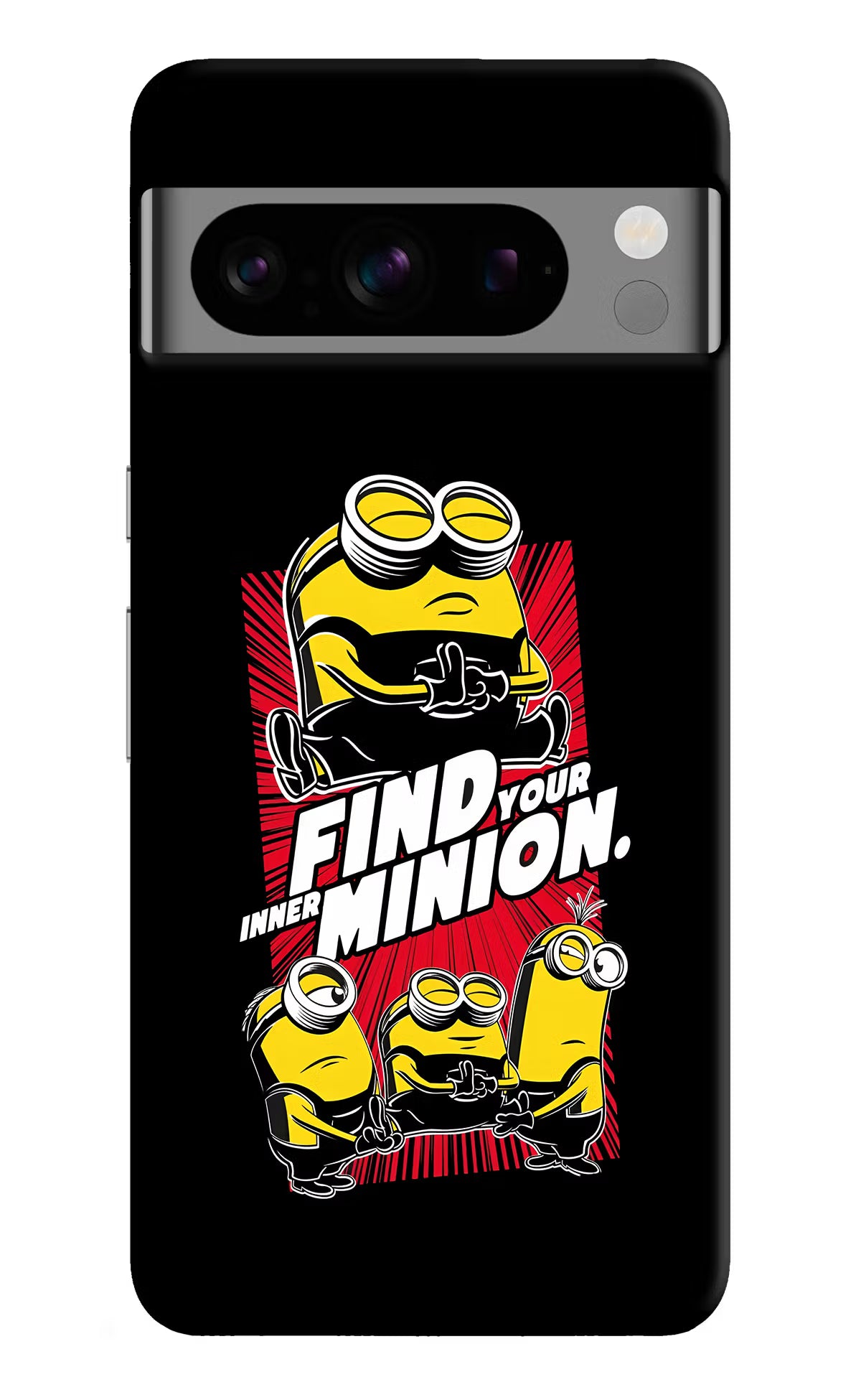 Find your inner Minion Google Pixel 8 Pro Hard Case Back Cover by Casekaro