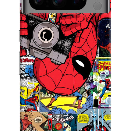 Spider Man Google Pixel 8 Pro Hard Case Back Cover by Casekaro