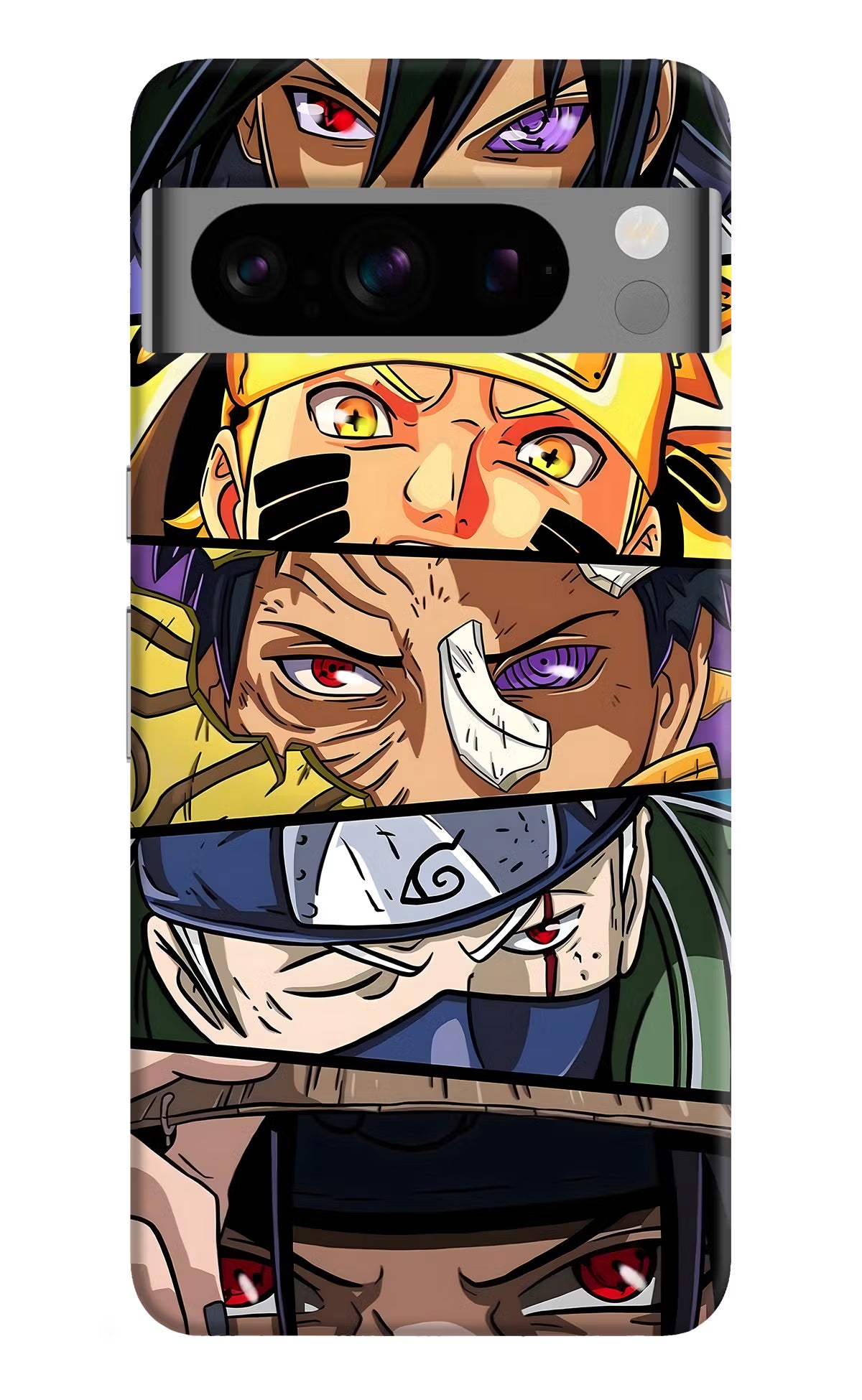 Naruto Character Google Pixel 8 Pro Hard Case Back Cover by Casekaro