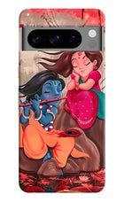 Radhe Krishna Google Pixel 8 Pro Hard Case Back Cover by Casekaro