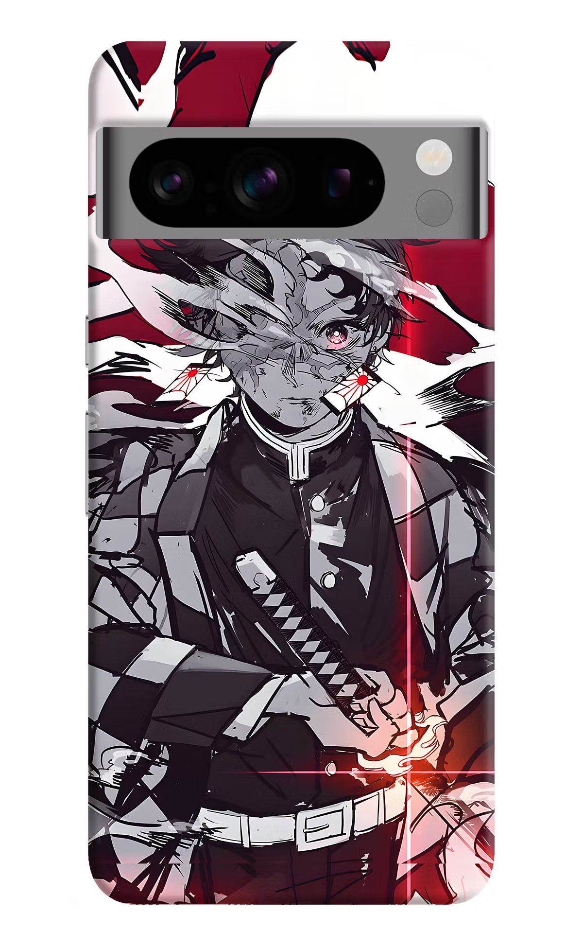 Demon Slayer Google Pixel 8 Pro Hard Case Back Cover by Casekaro