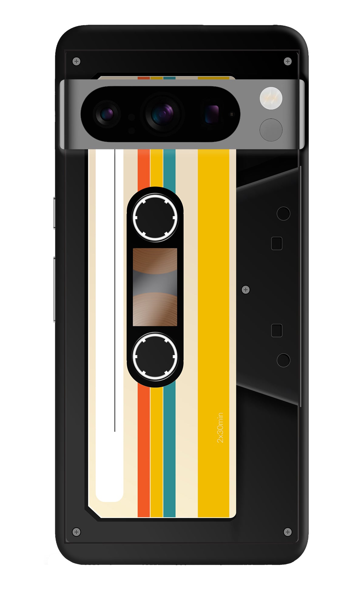 Tape Cassette Google Pixel 8 Pro Back Cover