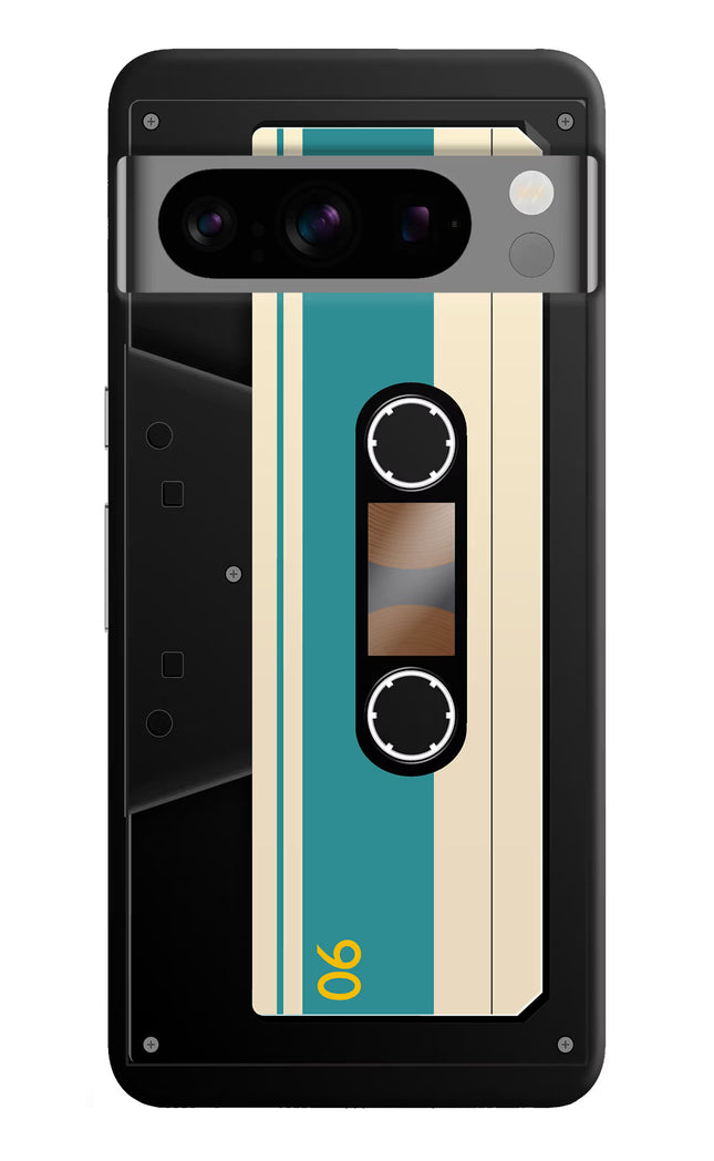 Cassette Google Pixel 8 Pro Hard Case Back Cover by Casekaro