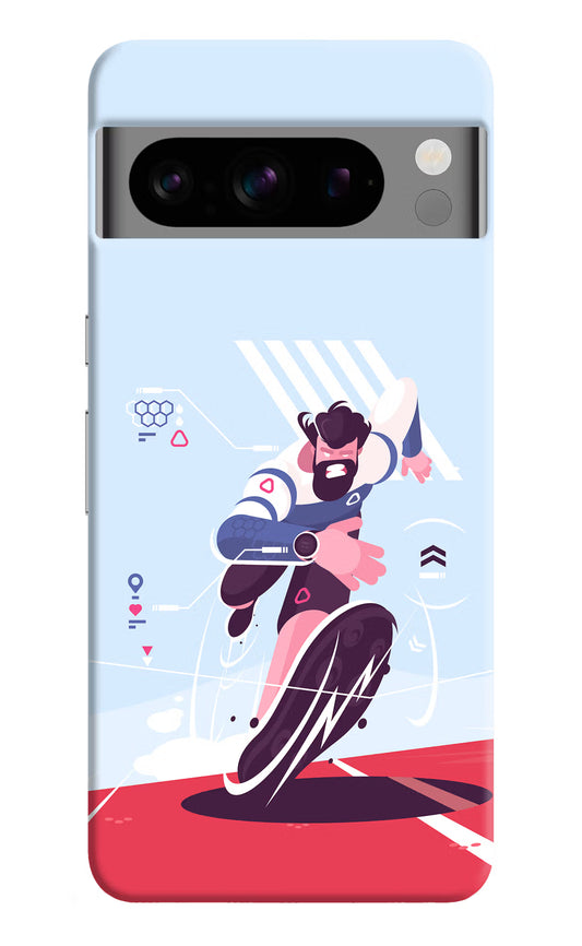 Run Pro Google Pixel 8 Pro Hard Case Back Cover by Casekaro