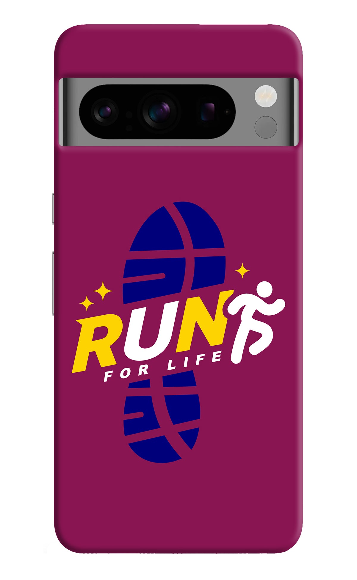 Run for Life Google Pixel 8 Pro Back Cover