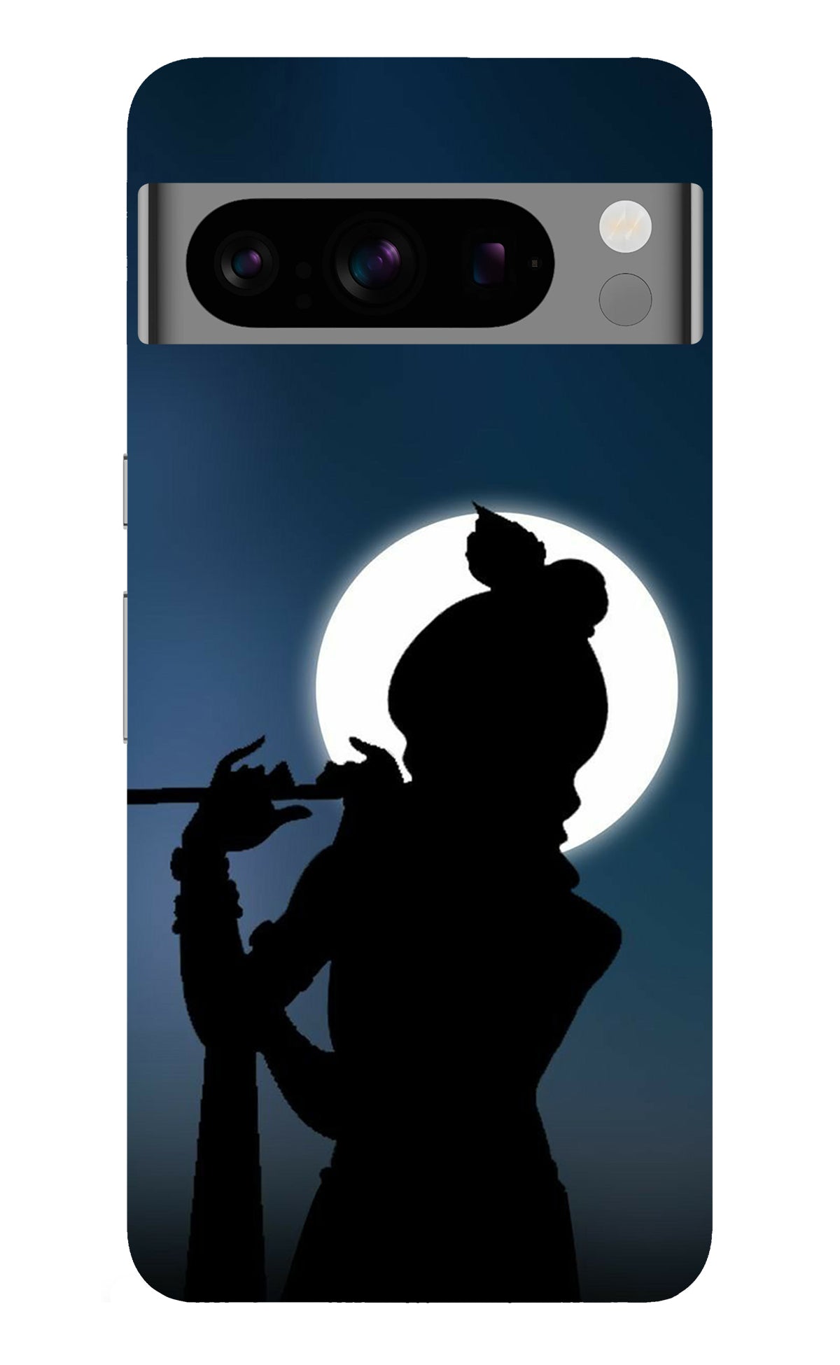 Shri Krishna Silhouette Google Pixel 8 Pro Back Cover