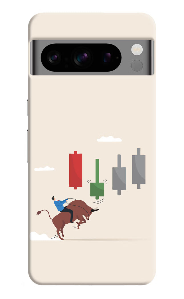 Bull Trading Momentum Google Pixel 8 Pro Hard Case Back Cover by Casekaro