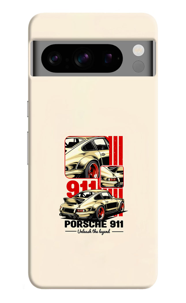 Classic Porsche 911 Google Pixel 8 Pro Hard Case Back Cover by Casekaro