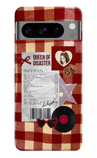 Queen of Disaster Google Pixel 8 Pro Hard Case Back Cover by Casekaro