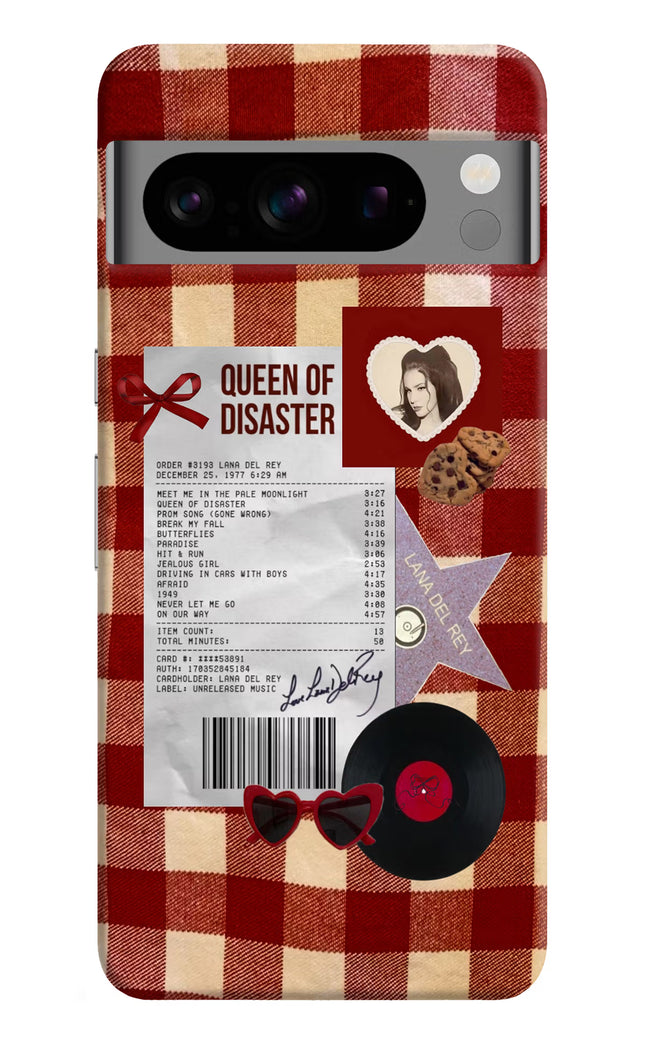 Queen of Disaster Google Pixel 8 Pro Hard Case Back Cover by Casekaro