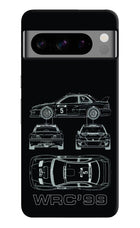 WRC'99 Google Pixel 8 Pro Hard Case Back Cover by Casekaro
