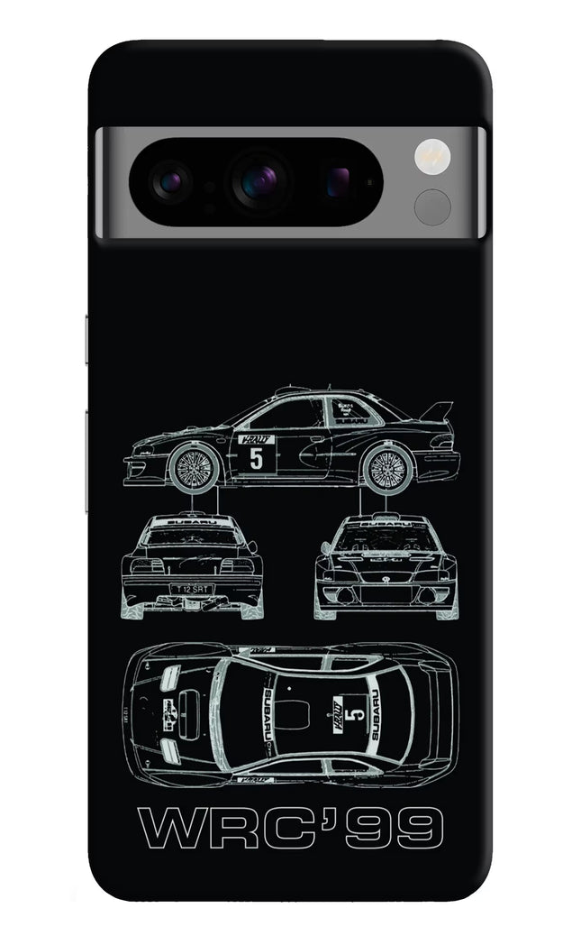 WRC'99 Google Pixel 8 Pro Hard Case Back Cover by Casekaro