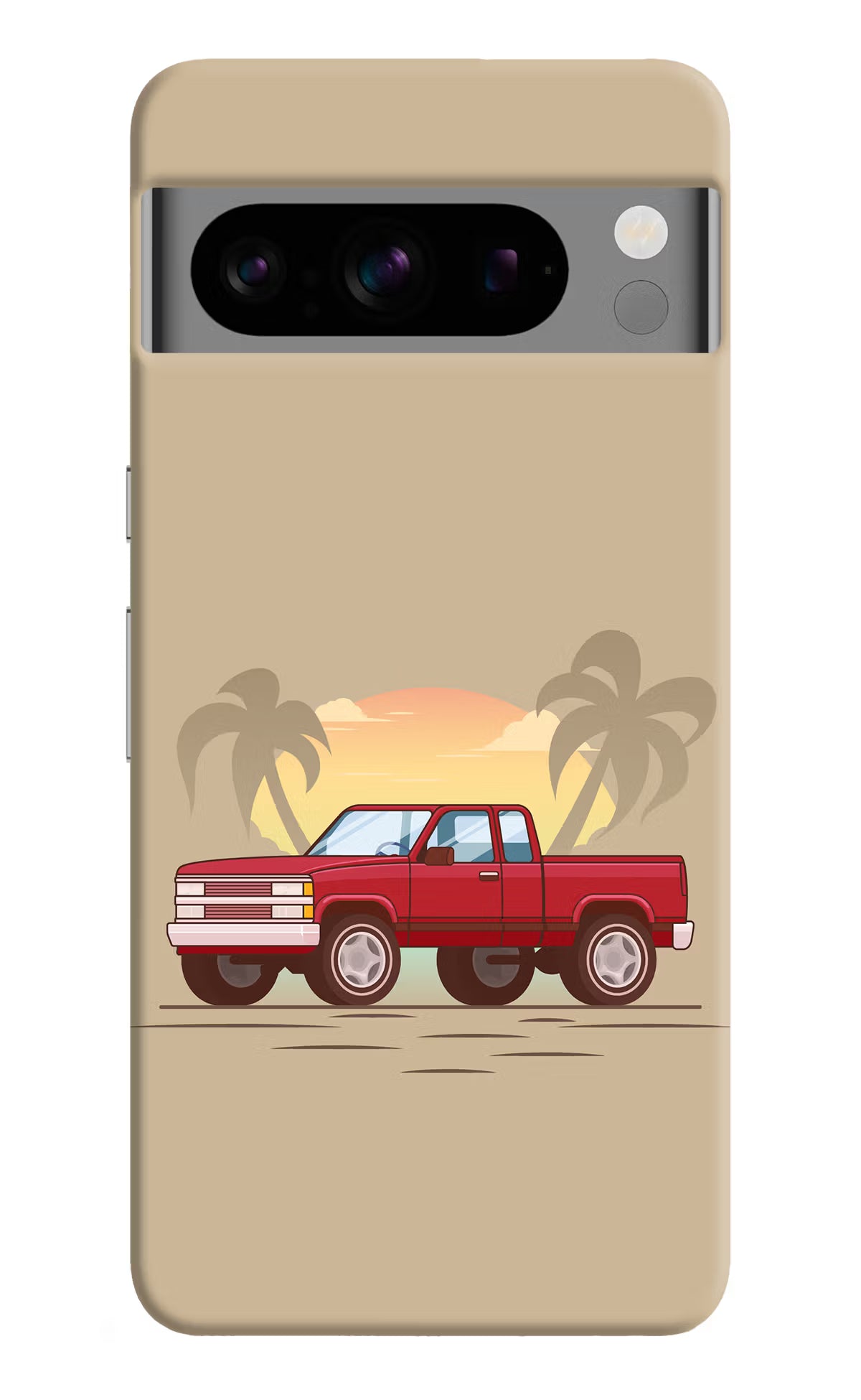 Desert Classic Drive Google Pixel 8 Pro Hard Case Back Cover by Casekaro
