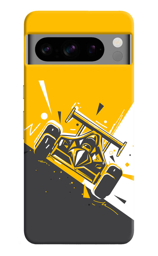 Track King Google Pixel 8 Pro Hard Case Back Cover by Casekaro