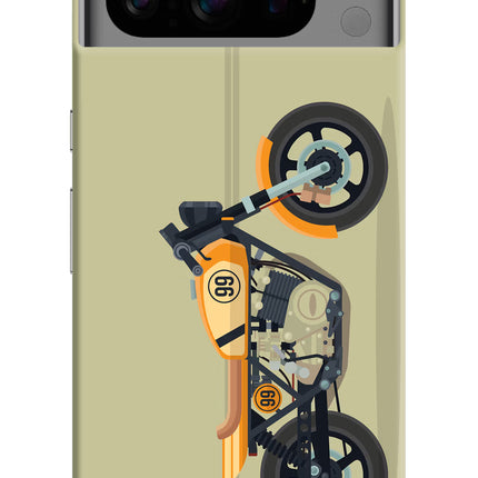 Vertical Speedster Google Pixel 8 Pro Hard Case Back Cover by Casekaro