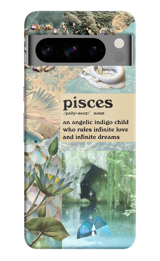 Pisces Zodiac Google Pixel 8 Pro Hard Case Back Cover by Casekaro
