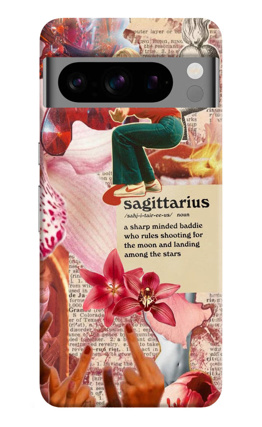 Sagittarius Zodiac Google Pixel 8 Pro Hard Case Back Cover by Casekaro