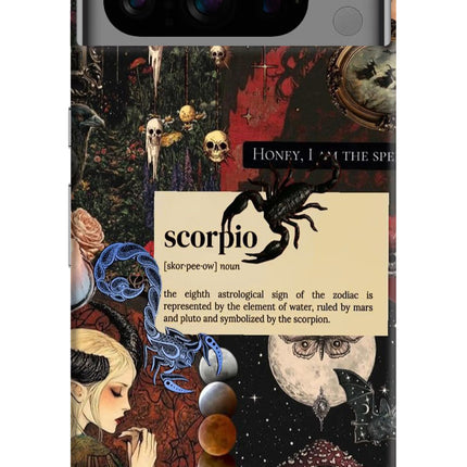 Scorpio Zodiac Google Pixel 8 Pro Hard Case Back Cover by Casekaro