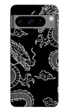 Twin Dragons Google Pixel 8 Pro Hard Case Back Cover by Casekaro