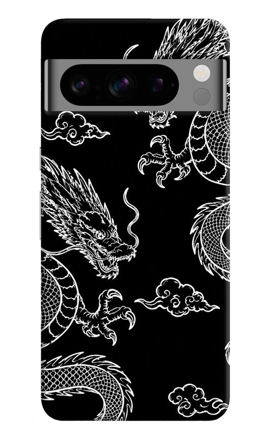 Twin Dragons Google Pixel 8 Pro Hard Case Back Cover by Casekaro