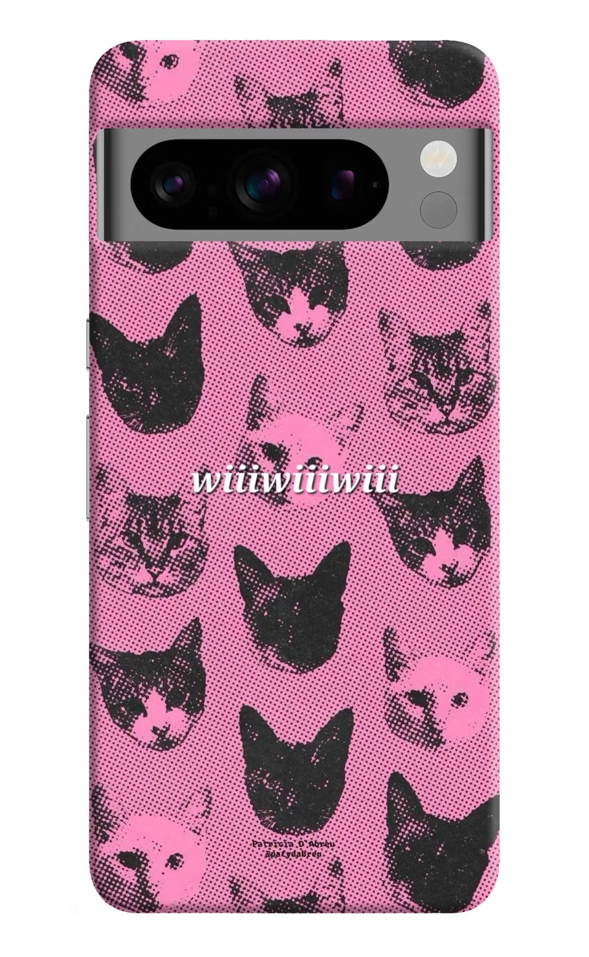 Pink Cats Google Pixel 8 Pro Back Cover