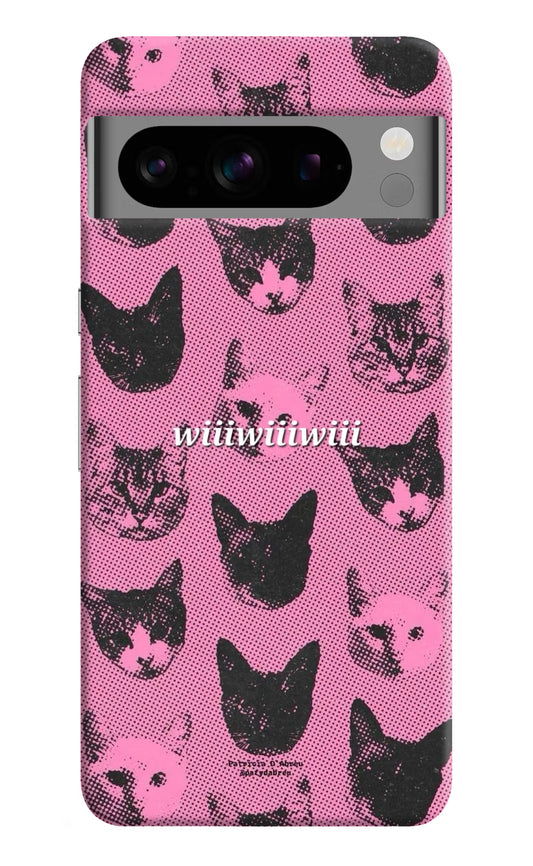 Pink Cats Google Pixel 8 Pro Hard Case Back Cover by Casekaro