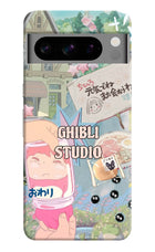 Studio Ghibli Google Pixel 8 Pro Hard Case Back Cover by Casekaro