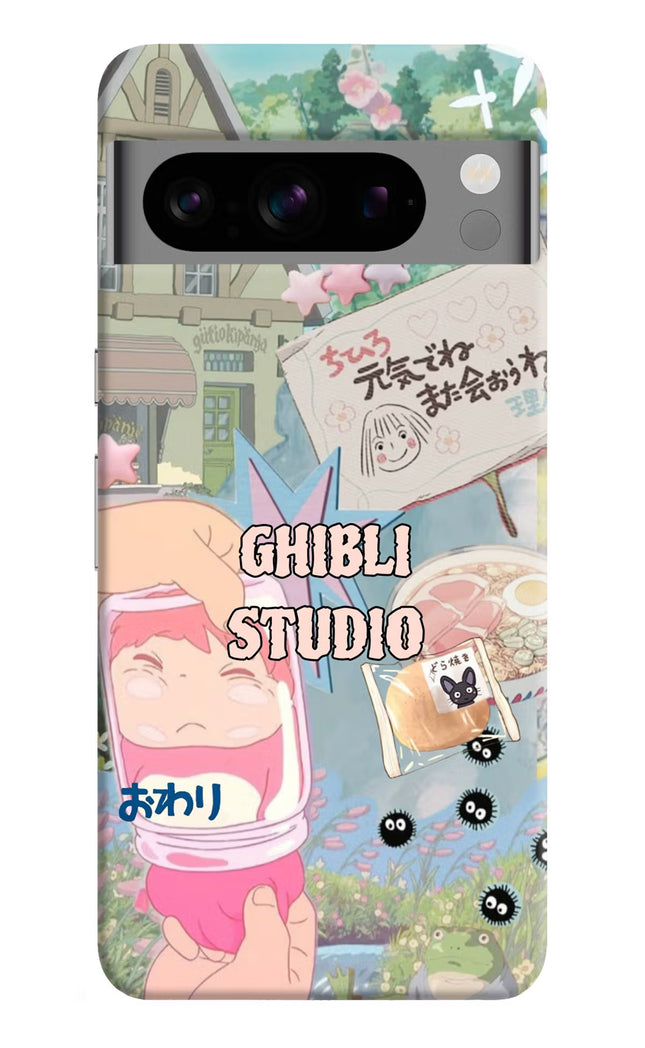 Studio Ghibli Google Pixel 8 Pro Hard Case Back Cover by Casekaro