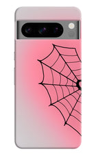 Pink Web Google Pixel 8 Pro Hard Case Back Cover by Casekaro