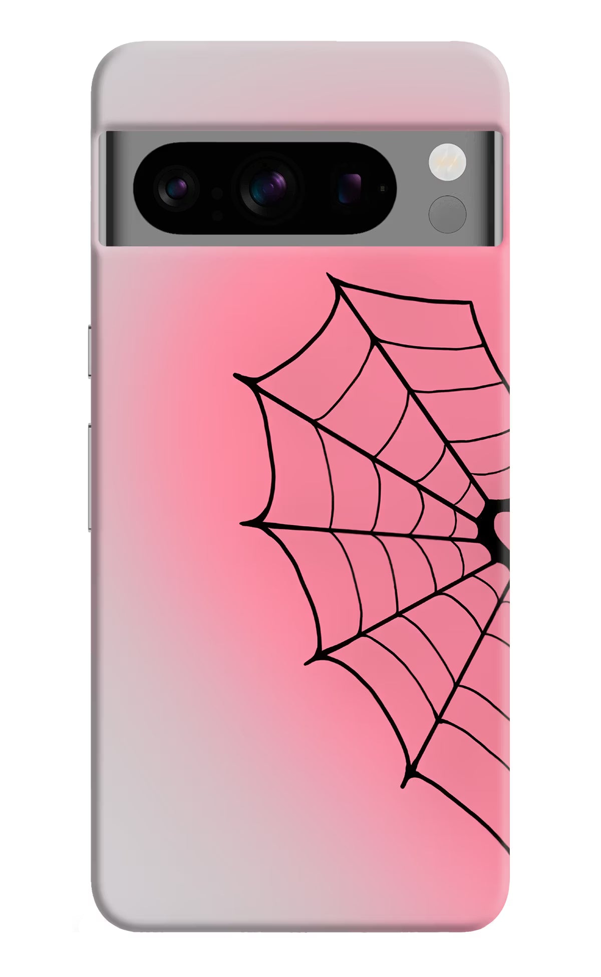 Pink Web Google Pixel 8 Pro Back Cover