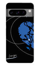 Love Orbit Google Pixel 8 Pro Hard Case Back Cover by Casekaro