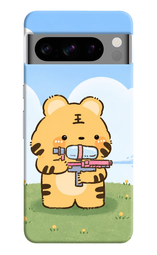 Tiger Treat Google Pixel 8 Pro Hard Case Back Cover by Casekaro