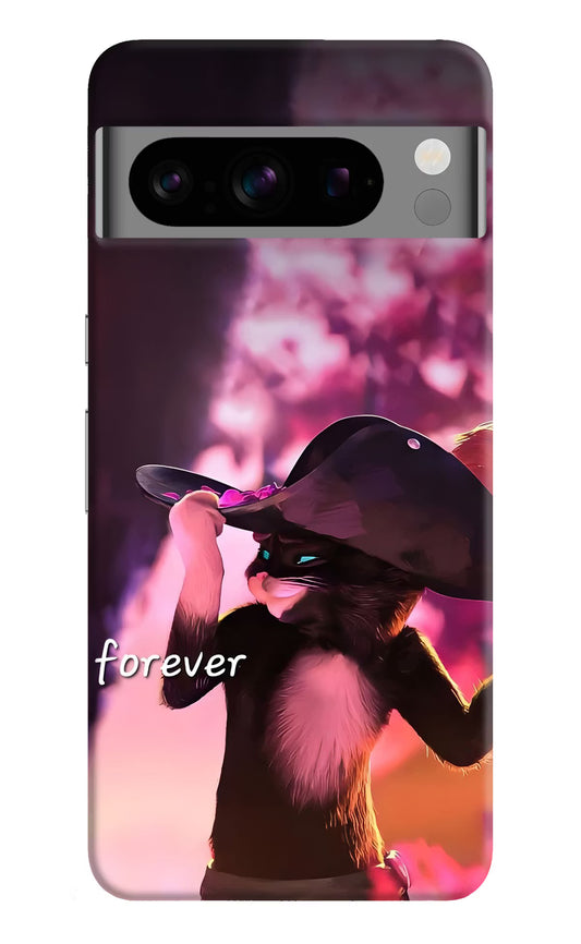 Forever Cat Google Pixel 8 Pro Hard Case Back Cover by Casekaro