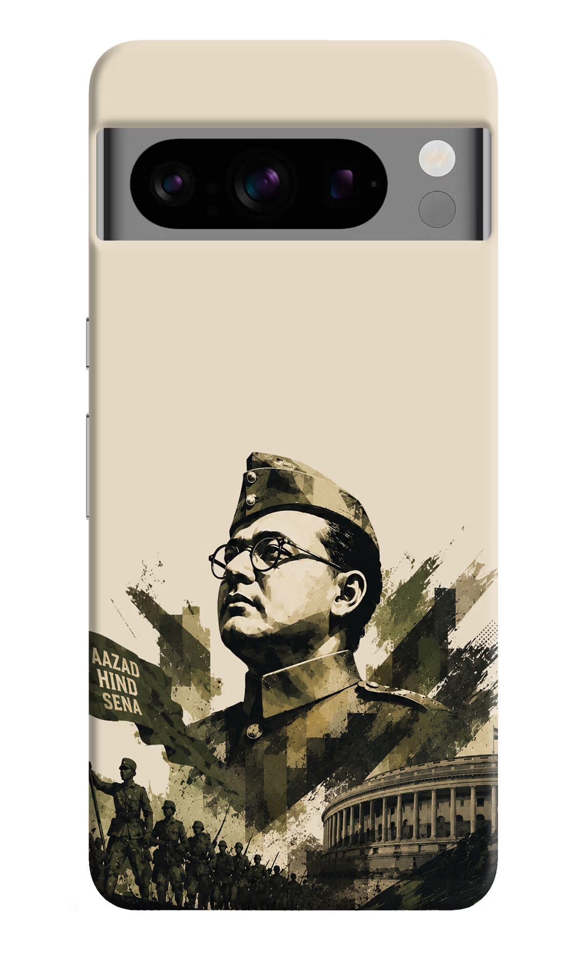 Netaji Rising Google Pixel 8 Pro Back Cover