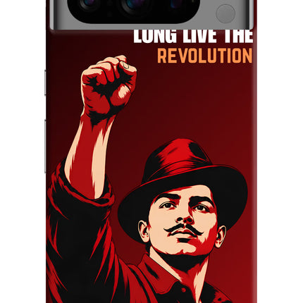 Bhagat Singh Revolution Google Pixel 8 Pro Hard Case Back Cover by Casekaro