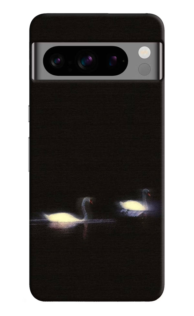 Silent Swans Google Pixel 8 Pro Hard Case Back Cover by Casekaro