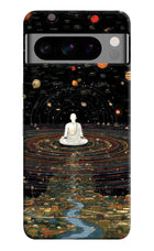 Space Monk Google Pixel 8 Pro Hard Case Back Cover by Casekaro