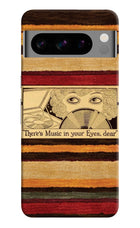 Vinyl Stripes Google Pixel 8 Pro Hard Case Back Cover by Casekaro