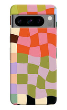 Wavy Grid Google Pixel 8 Pro Back Cover