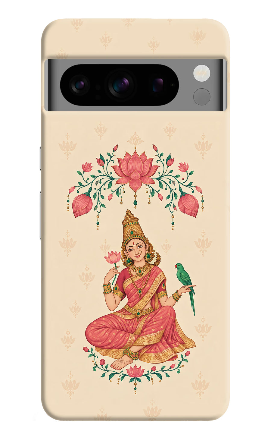 Goddess Lakshmi Google Pixel 8 Pro Back Cover, Hard case