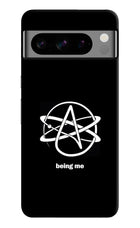 Atheist Symbol Google Pixel 8 Pro Hard Case Back Cover by Casekaro