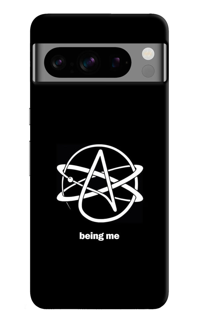 Atheist Symbol Google Pixel 8 Pro Hard Case Back Cover by Casekaro