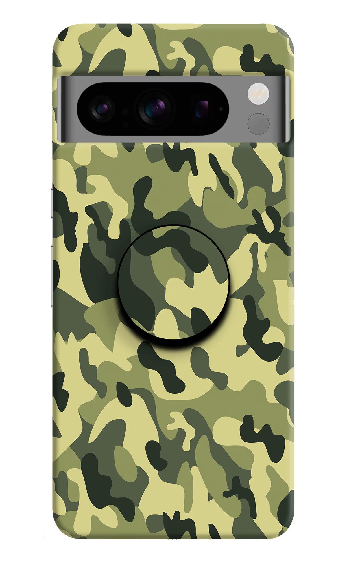 Camouflage Google Pixel 8 Pro Pop Case by Casekaro